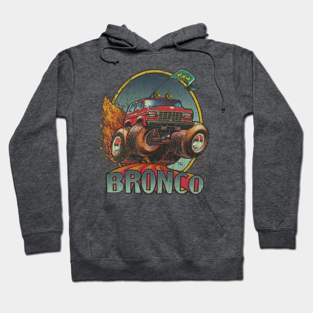 Bronco 4x4 1978 Hoodie by JCD666